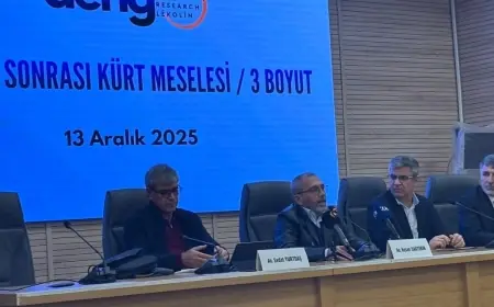 Diyarbakır'da "Çatışma Sonrası Kürt Meselesi" konuşuldu