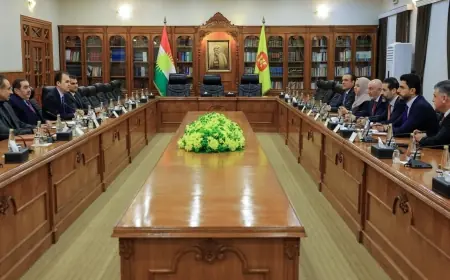 KDP ve YNK heyetleri bir araya geldi