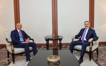 Hakan Fidan, ABD’nin Suriye Özel Temsilcisi Barrack ile görüştü