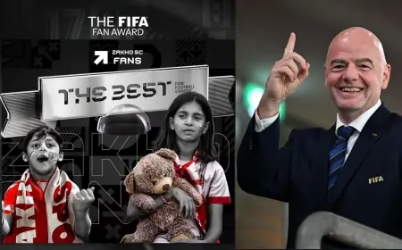 FIFA Başkanı Infantino'dan Zaho taraftarına övgü dolu sözler
