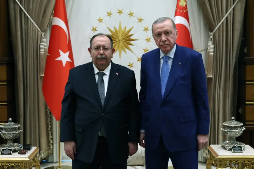 Erdoğan YSK Başkanı ile görüştü