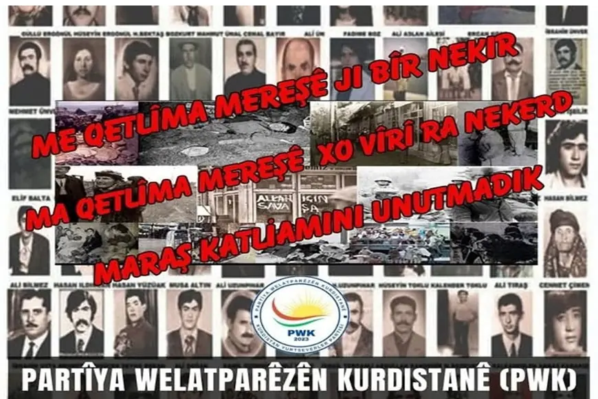 PWK: Maraş Katliamını Lanetliyoruz