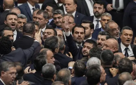 TBMM'de yumruk yumruğa kavga