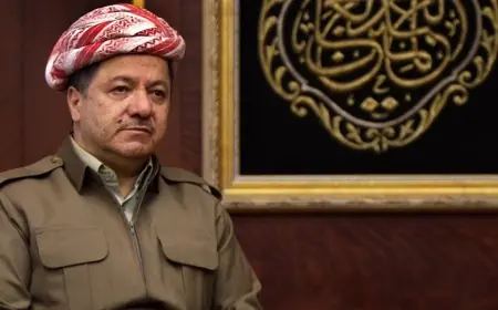 Başkan Barzani'den Ano Cewher'e başsağlığı mesajı