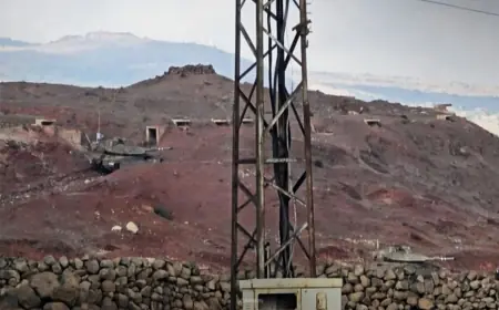 İsrail ordusu Batı Dera kırsalına girerek kontrol noktası kurdu