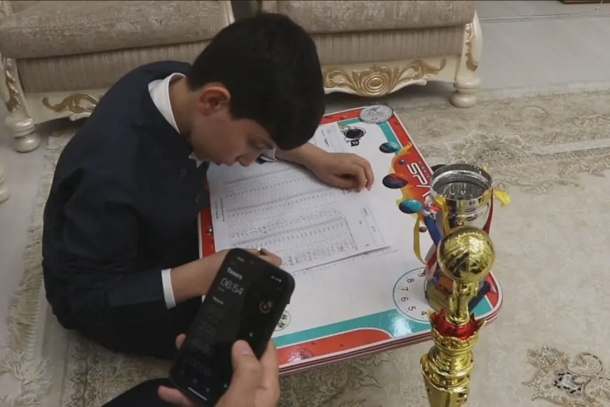 Rojhilatlı çocuktan uluslararası bilim yarışmasında önemli başarı