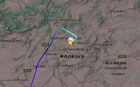 Ankara’da Libya Genelkurmay Başkanı’nın bulunduğu özel jet düştü