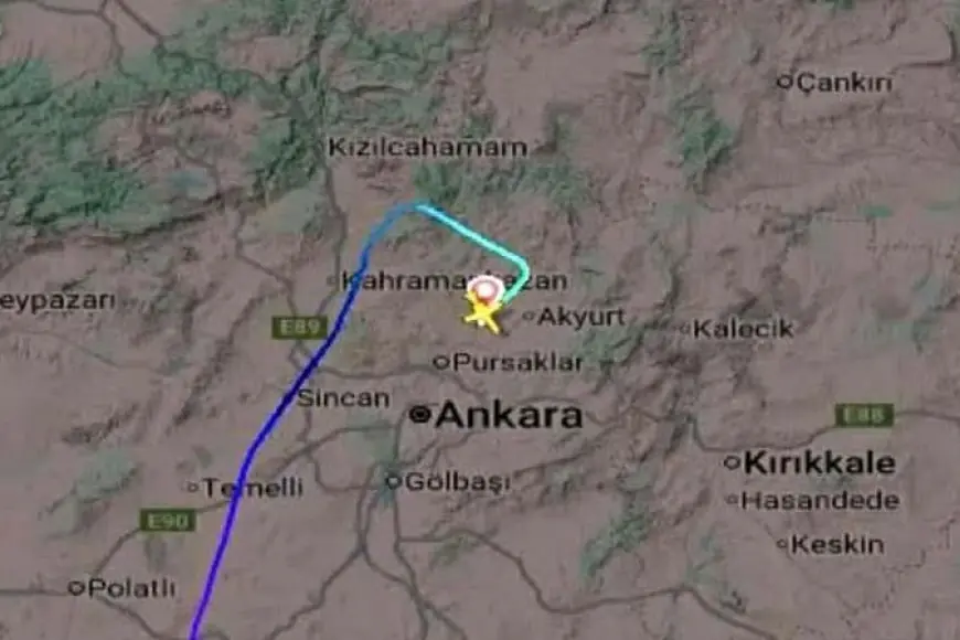 Ankara’da Libya Genelkurmay Başkanı’nın bulunduğu özel jet düştü