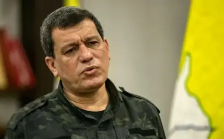 DSG Genel Komutanı Mazlum Abdi Şam’da