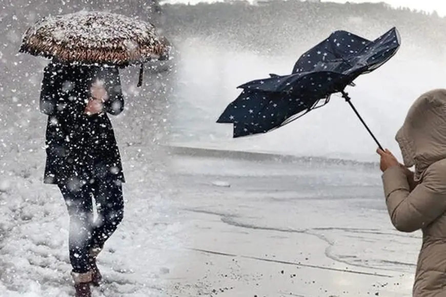 16 ilde sarı kodlu alarm: Meteoroloji'den kuvvetli kar yağışı uyarısı