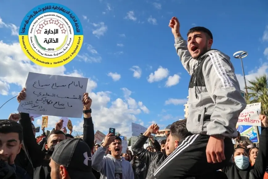 Rêveberiya Xweser li ser xwenîşandanên Sûriyeyê daxuyanî da