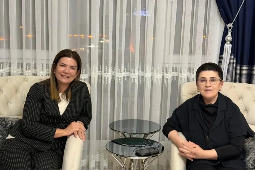AK Partili vekilden tribünlerde hedef alınan Leyla Zana'ya ziyaret