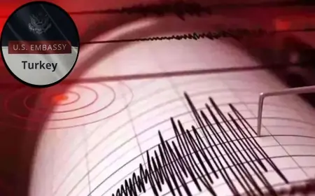 ABD’nin Ankara Büyükelçiliği'nden 'deprem uyarısı' paylaşımı!