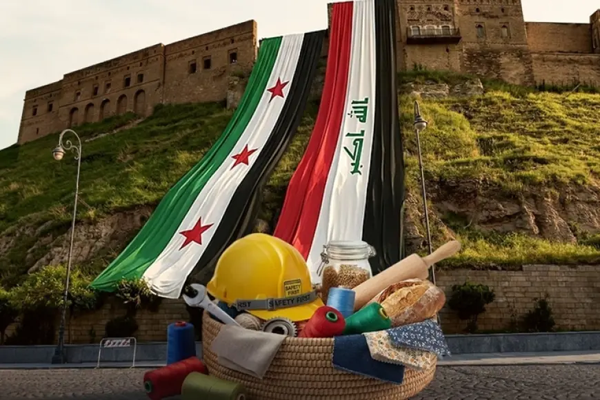 Erbil'deki Suriye Fuarı ilanında ‘bayrak’ krizi