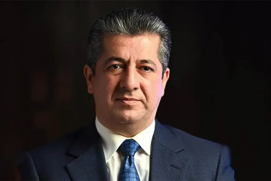 Mesrûr Barzanî pîrozbahiyê li Ferhad Etrûşî dike