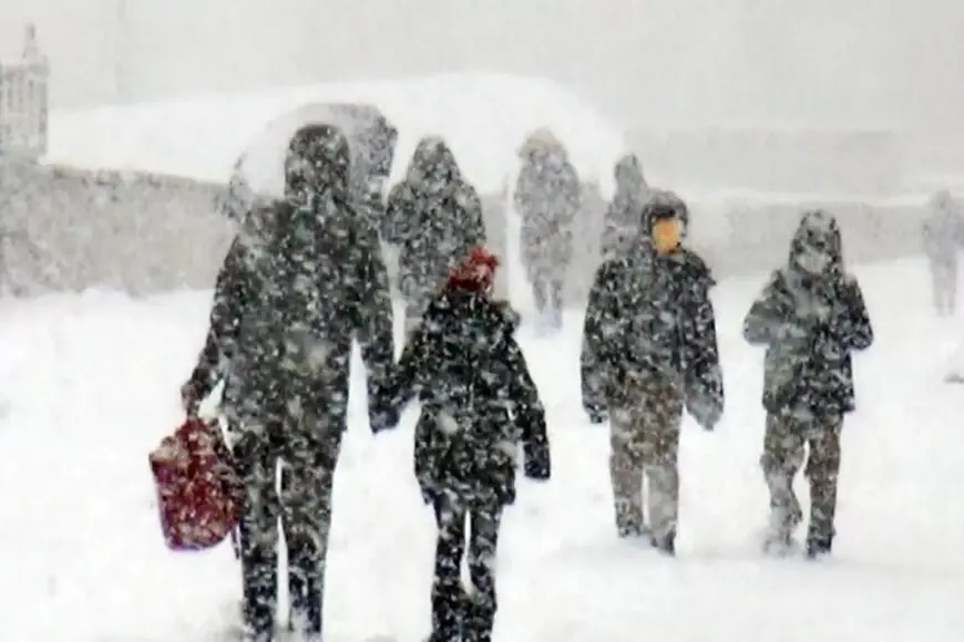 Birçok ilde kar nedeniyle yarın eğitime ara verildi