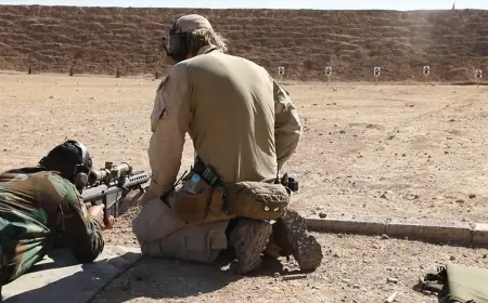 Koalisyon Güçleri, Peşmerge’ye İleri Düzey Keskin Nişancı Eğitimi Veriyor