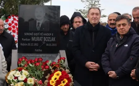 Bakırhan, Murat Bozlak’ı mezarı başında andı: 21’inci yüzyıl Kürt yüzyılı olacak