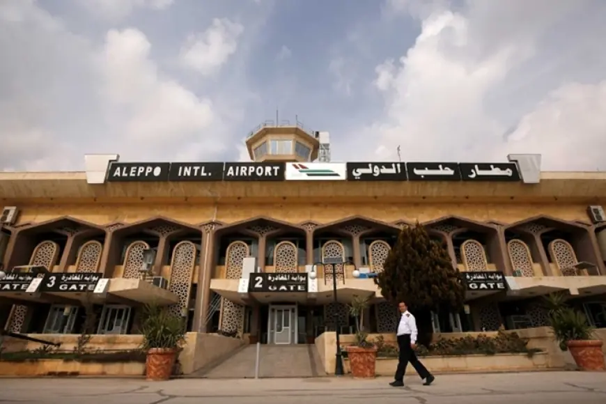 Halep Uluslararası Havalimanı uçuşlara kapatıldı