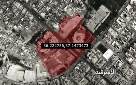 Suriye Ordusu, Halep’te DSG’ye ait hedef alınacak noktaların haritalarını yayımladı