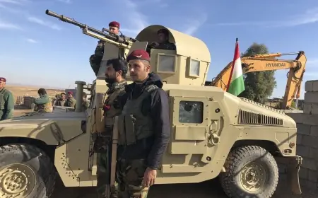 Irak Güvenlik Güçleri 8 Peşmergeyi Gözaltına Aldı