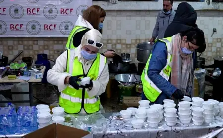 Halep’te Çatışmalar Göç Dalgalanmasına Yol Açtı, BCF Acil Yardım Başlattı