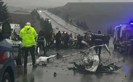 Adıyaman'da yolcu otobüsü ile otomobil çarpıştı: 3 kişi öldü