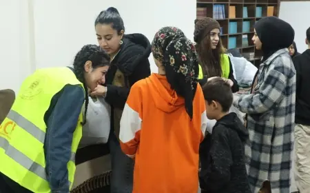 Barzani Yardım Vakfı, 8 bini aşkın Halepli mağdura yardım ulaştırdı