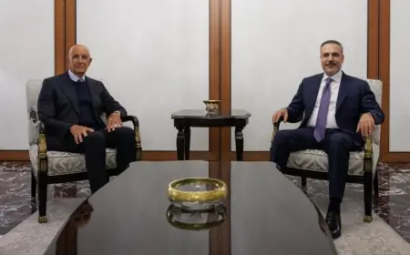 Hakan Fidan, ABD Büyükelçisi Barrack ile Görüştü