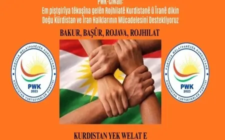 PWK Ciwan: Rojhılat ve İran Halklarının Mücadelesini Destekliyoruz