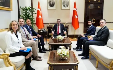 Cevdet Yılmaz, Tom Barrack ile görüştü