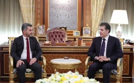 Neçirvan Barzani, Amedspor heyetini kabul etti