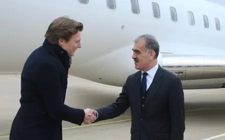 Hollanda Savunma Bakanı Erbil'de