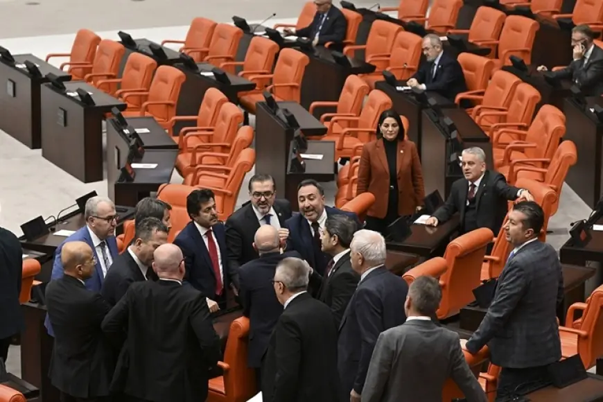 TBMM'de DEM Parti ve İYİ Parti arasında gerginlik