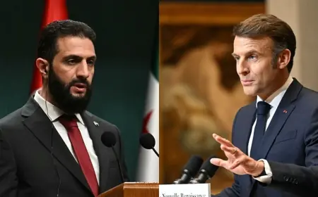 Macron’dan Ahmed Şara’ya 'Ateşkes ve DSG Entegrasyonu' Çağrısı