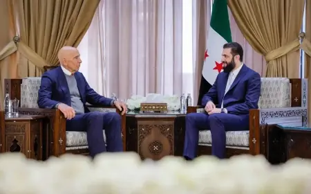 Ahmedı Şara, ABD Özel Temsilcisi Barak ile Şam’da Görüştü