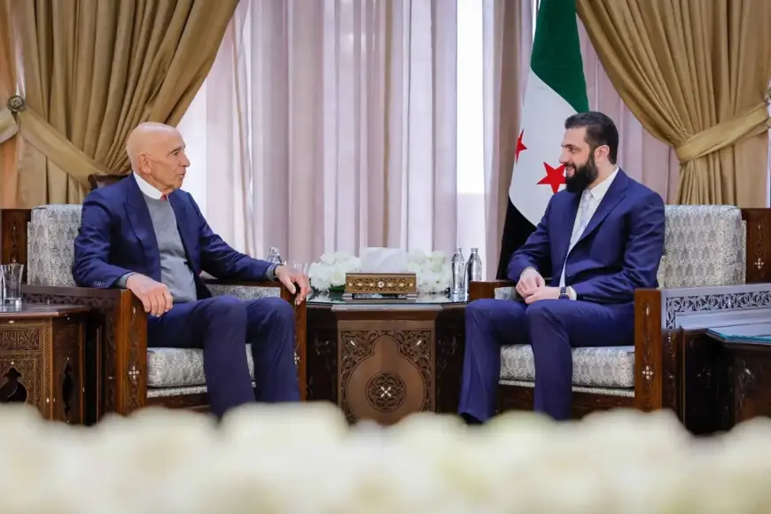 Ahmedı Şara, ABD Özel Temsilcisi Barak ile Şam’da Görüştü