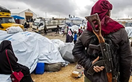 Rojavalı yetkili: IŞİD'li ailelerin Hol Kampı'ndan kaçış girişimi engellendi