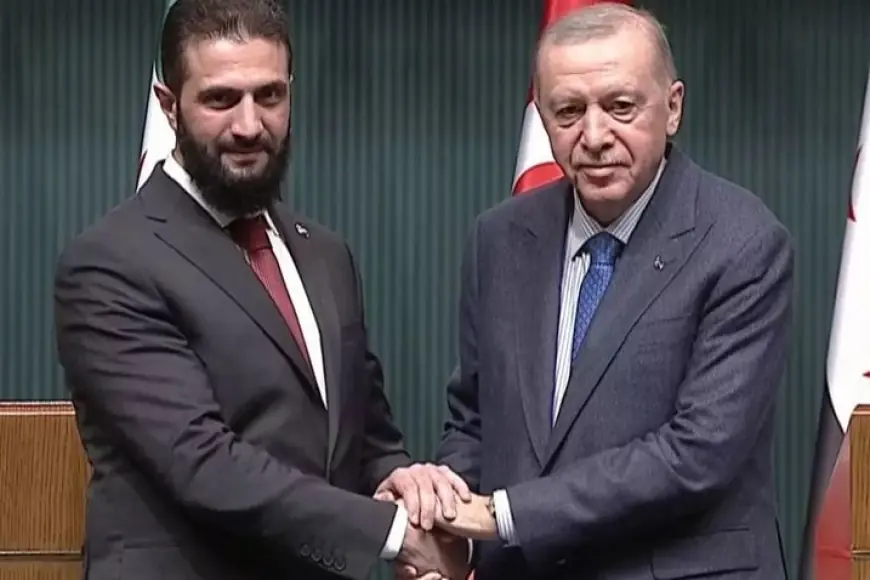 Erdoğan, Ahmed Şara ile görüştü