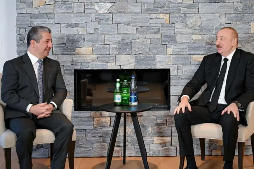 Azerbaycan Cumhurbaşkanı'ndan Mesrur Barzani'ye Bakü daveti