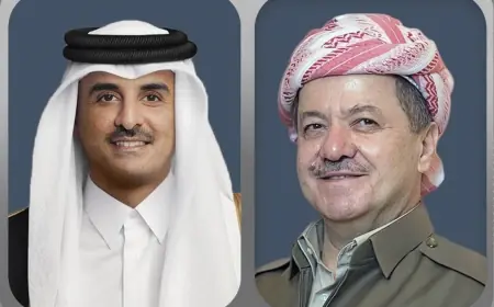 Suriye Gündemi: Başkan Barzani ile Katar Emiri Görüştü