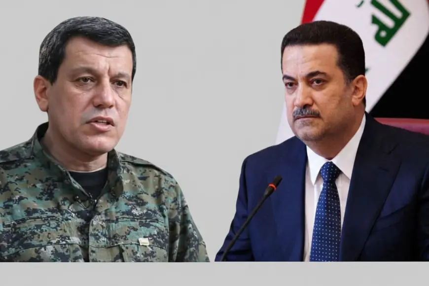 Irak Başbakanı Sudani, Mazlum Abdi ile Görüştü