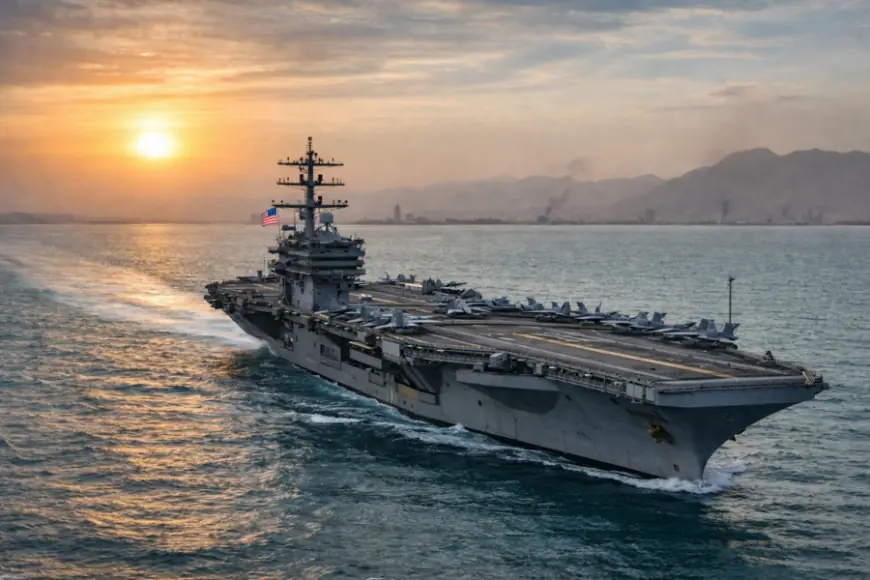 ABD Uçak Gemisi Abraham Lincoln Orta Doğu’ya İlerliyor