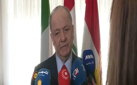 Mesud Barzani: 'Kürtleri bölgeden yok etmek gibi bir plan varsa, o vakit hepimiz biriz'