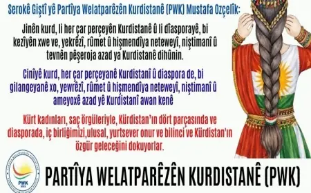 PWK Lideri Özçelik: Kürt kadınları örgüleriyle ulusal birliği ve özgür geleceği örüyor