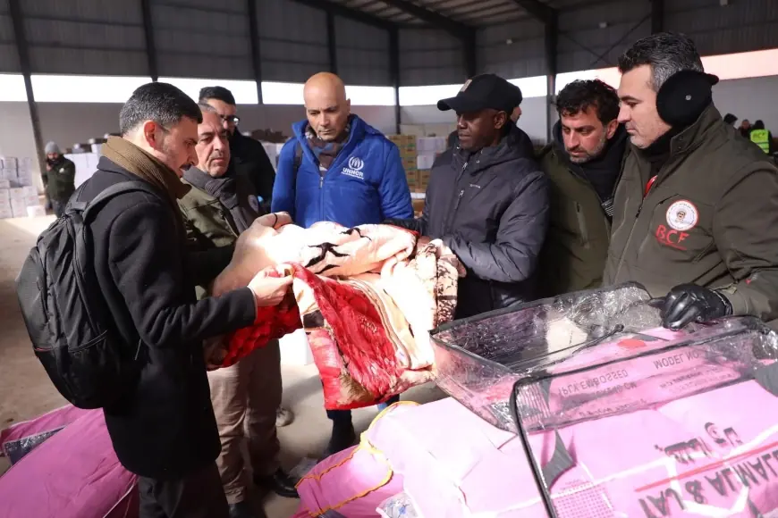 BM Heyetinden Rojava'da Barzani Yardım Kurumu’na Ziyaret