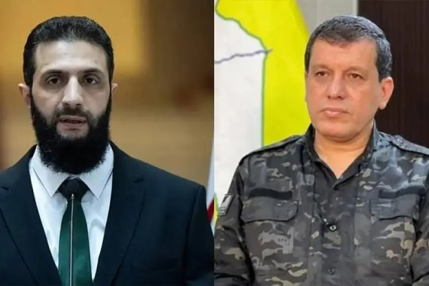 Mazlum Abdi ile Ahmed Şara Arasında Gerilim Yaratan Diyalog