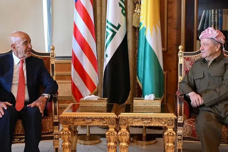 Başkan Barzani Tom Barrack ile Rojava Gündemini Ele Aldı