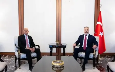 Hakan Fidan, ABD'nin Ankara Büyükelçisi Tom Barrack'la Ankara'da görüştü