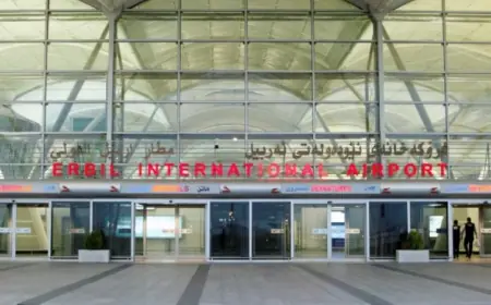 Erbil Havalimanı’nda uçuşlar askıya alındı